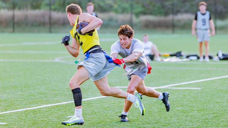 Men's intramural flag football