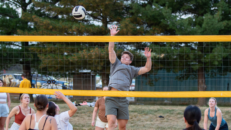 Intramural sand volleyball