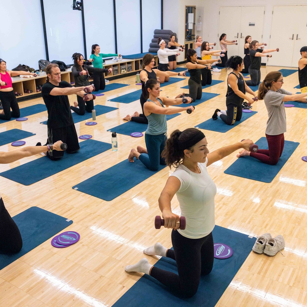 Group fitness class