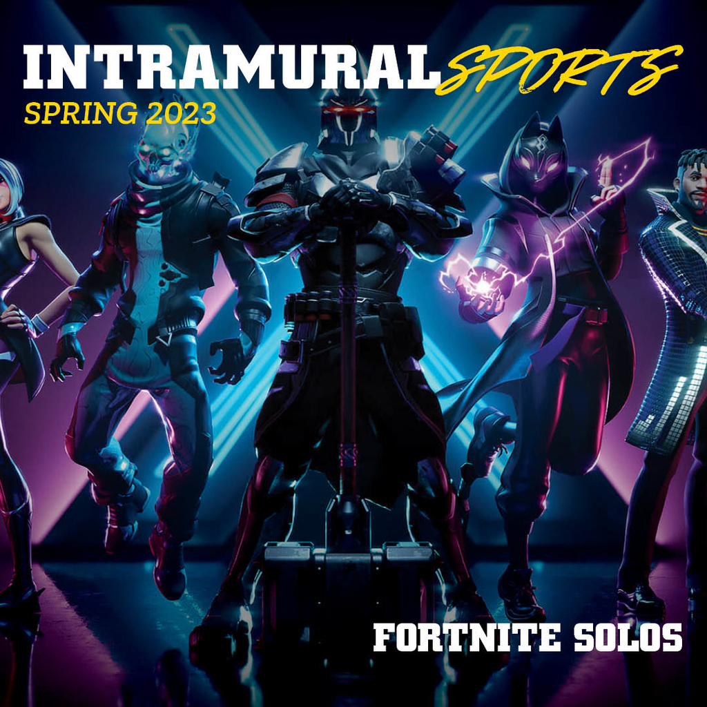 Intramural Fortnite Solos Registration promotional image