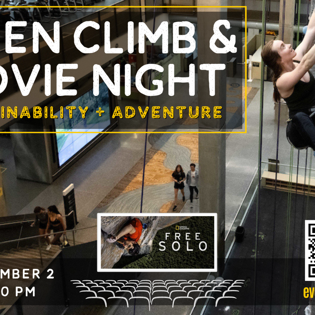 Open Climb & Movie Night promotional image