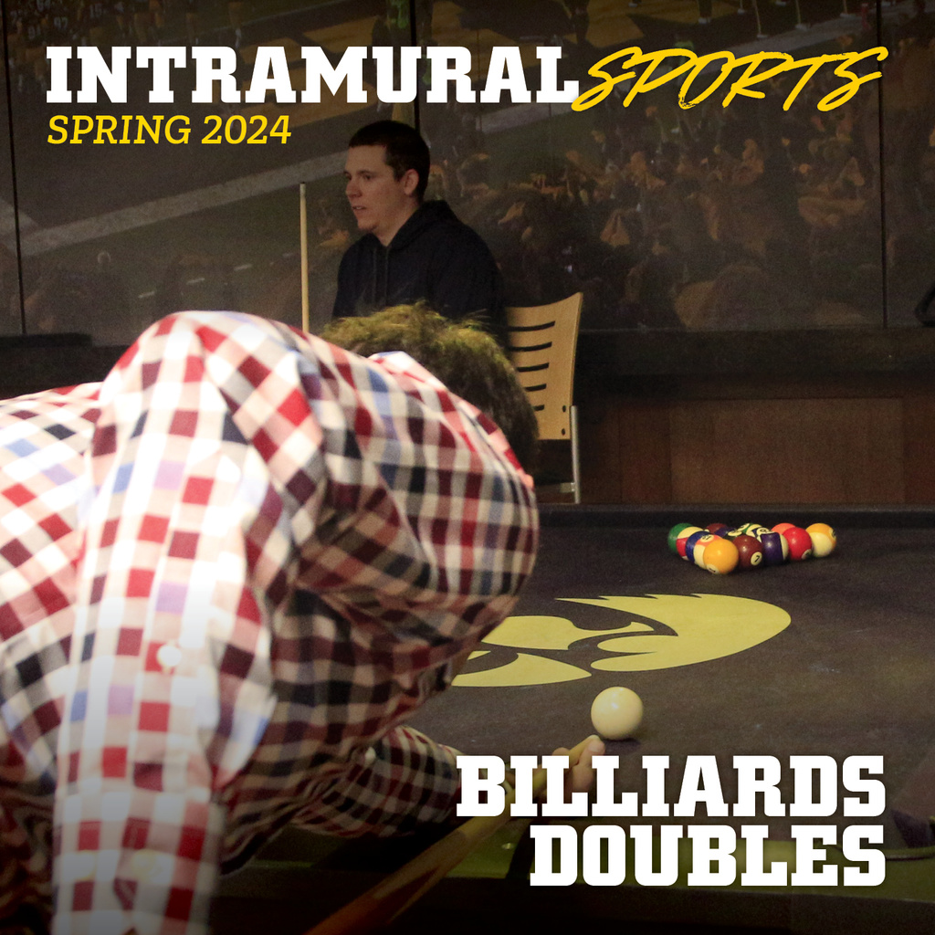 Intramural Billiards Registration promotional image