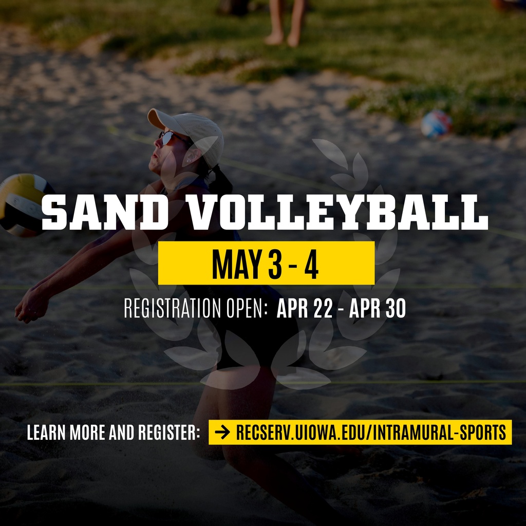 Intramural Sand Volleyball Registration promotional image