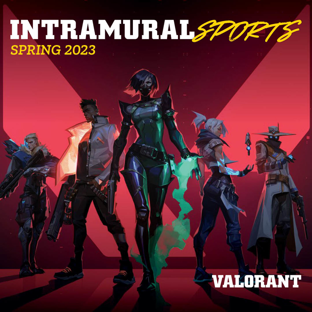 Intramural Valorant Tournament Registration promotional image