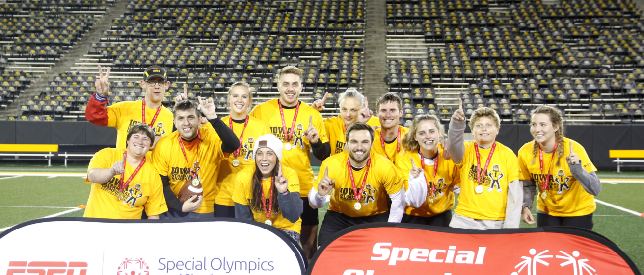 UI nationally recognized as Special Olympics Unified Champion School
