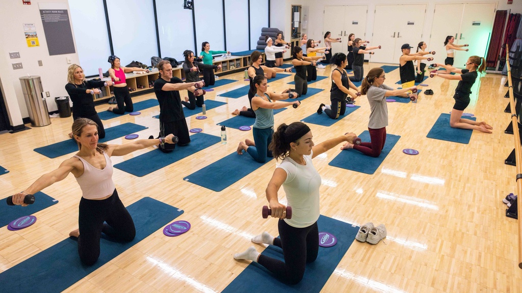 Group fitness class