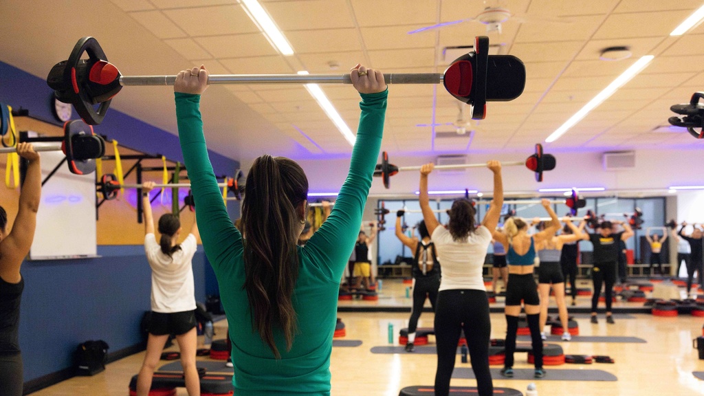 Group fitness class